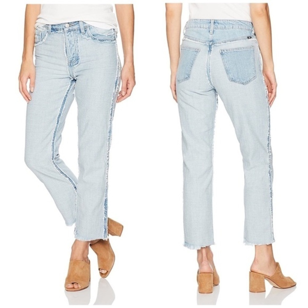 Lucky Brand The High Rise Tomboy Raw Hem Jeans 32